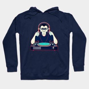 DJ Monkey Thinker Hoodie